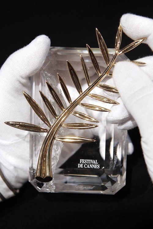 The Palme d’Or trophy. Photo by Getty Images
